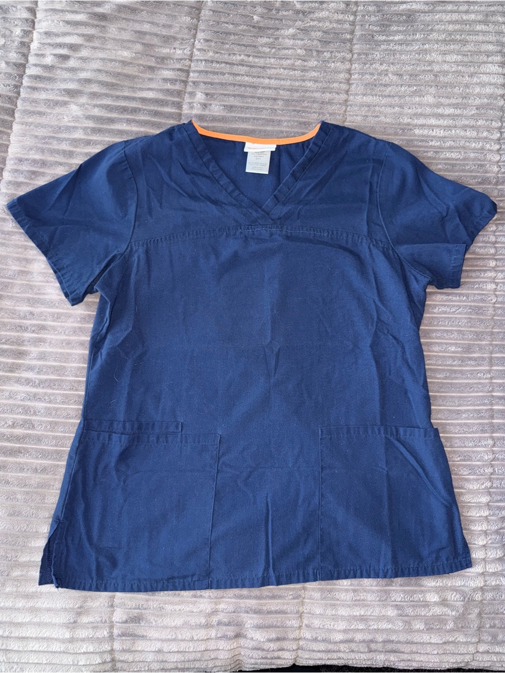 Navy Scrub Top